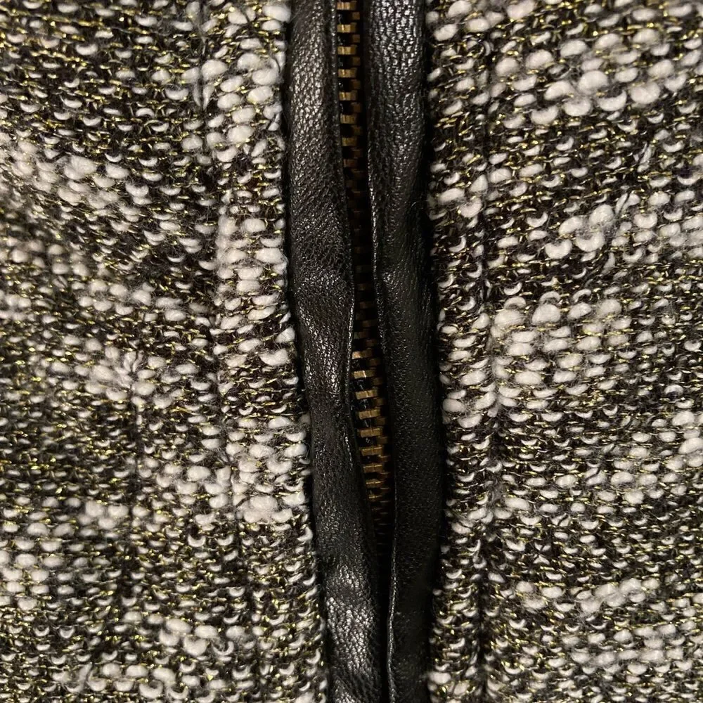 Tweed Puffer Vest